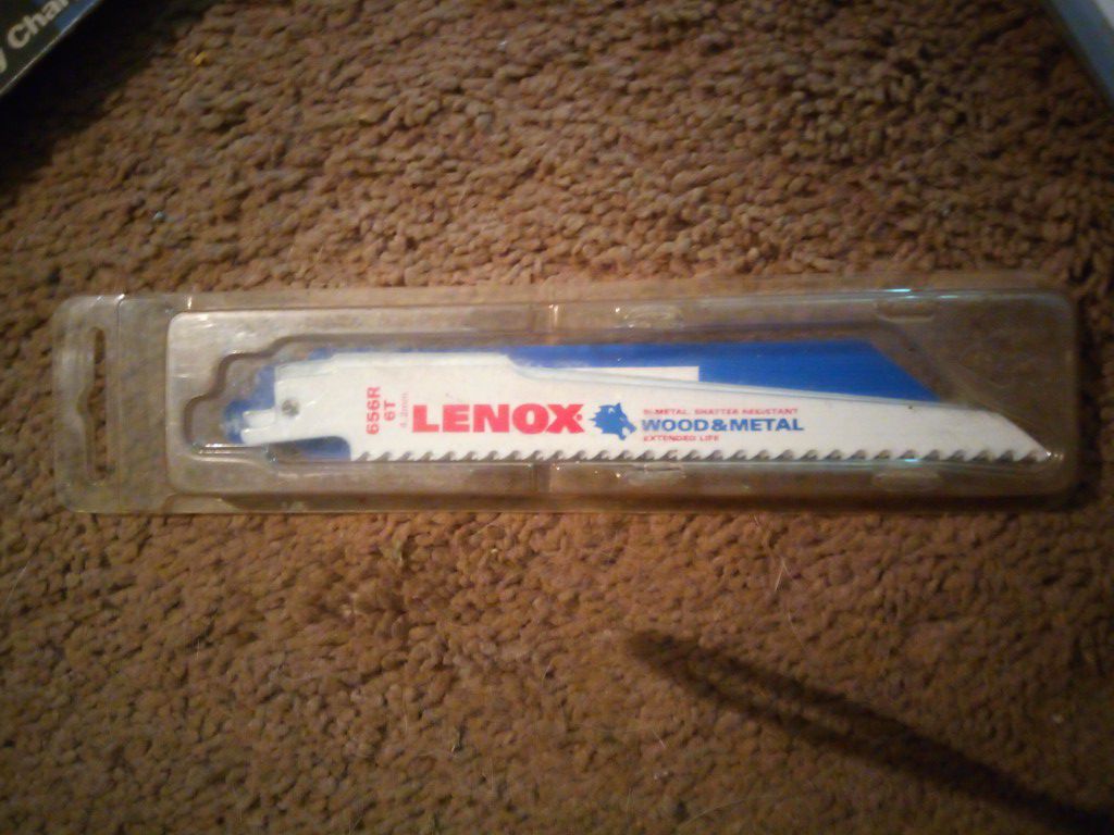 656R 6T Lenox Reciprocating Saw Blades