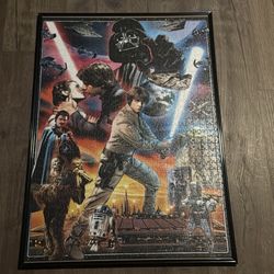 Buffalo Games Star Wars: You’ll Find I’m Full Of Surprises 1000 Piece Jigsaw Puzzle Framed