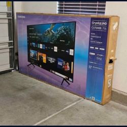 75” Samsung Smart 4K LED HDR TV