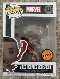 Miles Morales Iron Spider Funko Pop! Marvel - CHASE Vinyl Figure #1448