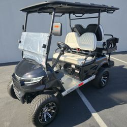 2025 Voyager Patriot 4-Passenger Non-Lifted 72-Volt Street Legal LSV Golf Cart