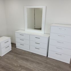 Juego De Cuarto Sin Cama Glossy 