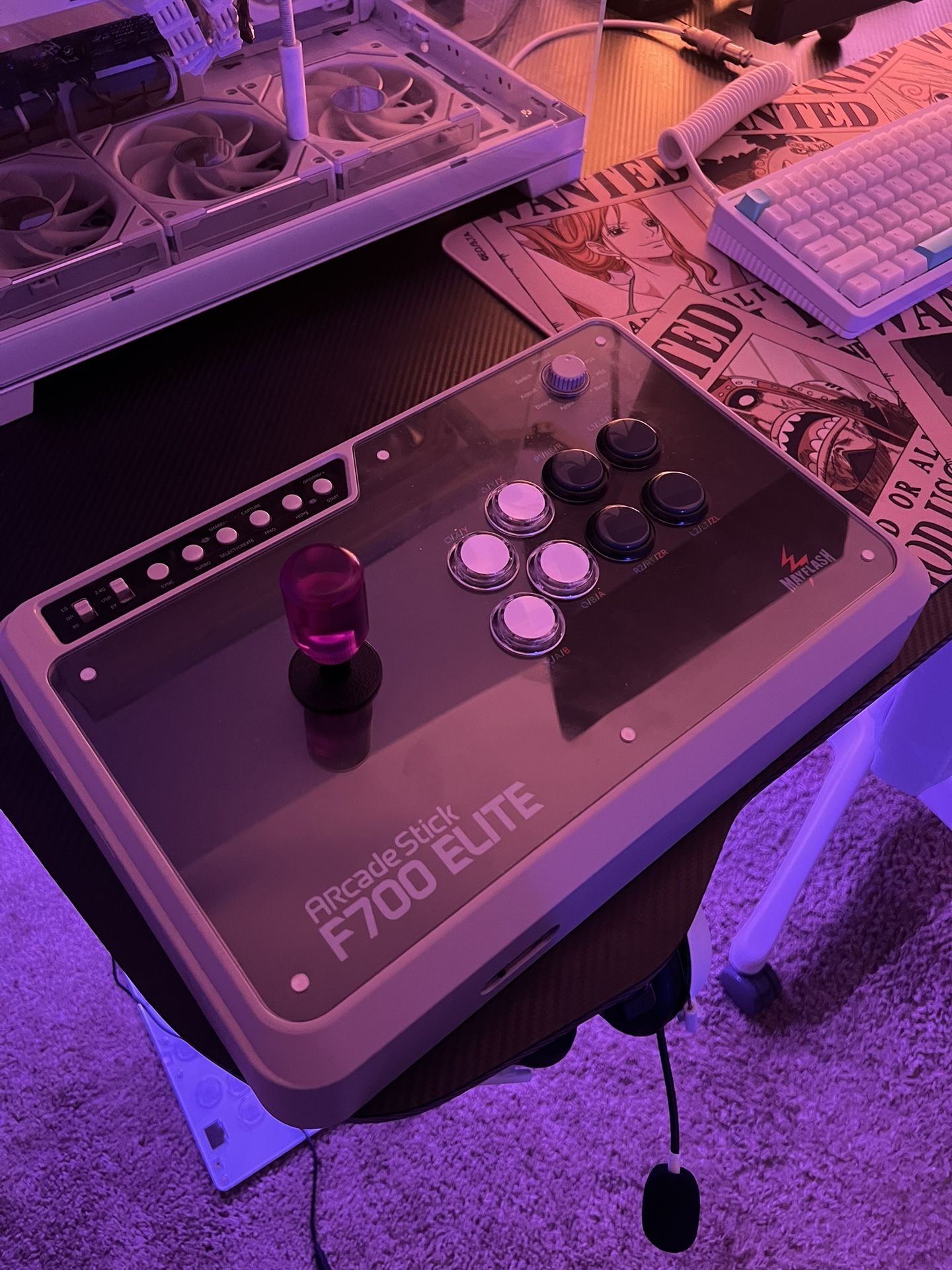 Mayflash F700 Elite Arcade Stick With Samducksa Buttons