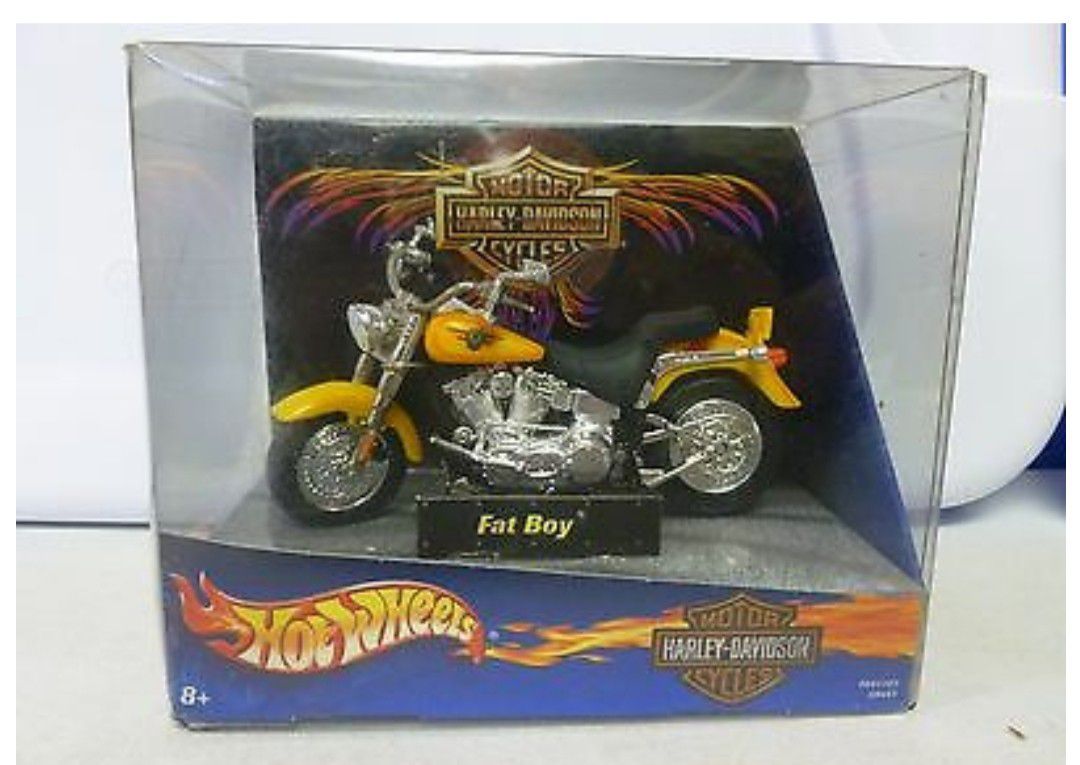 Unopened Hotwheels Harley- Davidson Fat Boy toy