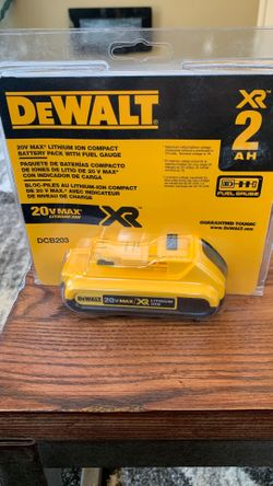 Brand new 20v DeWalt XR 2AH