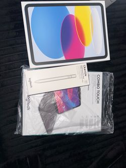 iPad 10th generation w digital pencil and keyboard