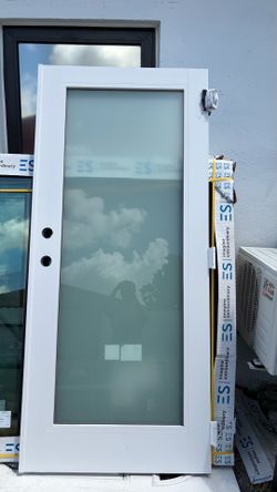 Puerta impacto nueva sin Marco 35x79