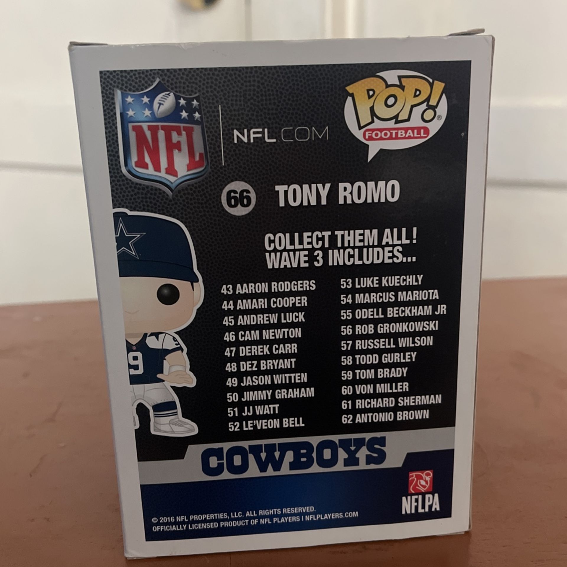 POP! Football: 66 Cowboys, Tony Romo Exclusive