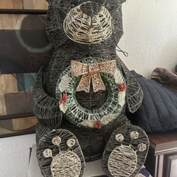 Very Nice And Big Teddy Bear For Christmas Season 