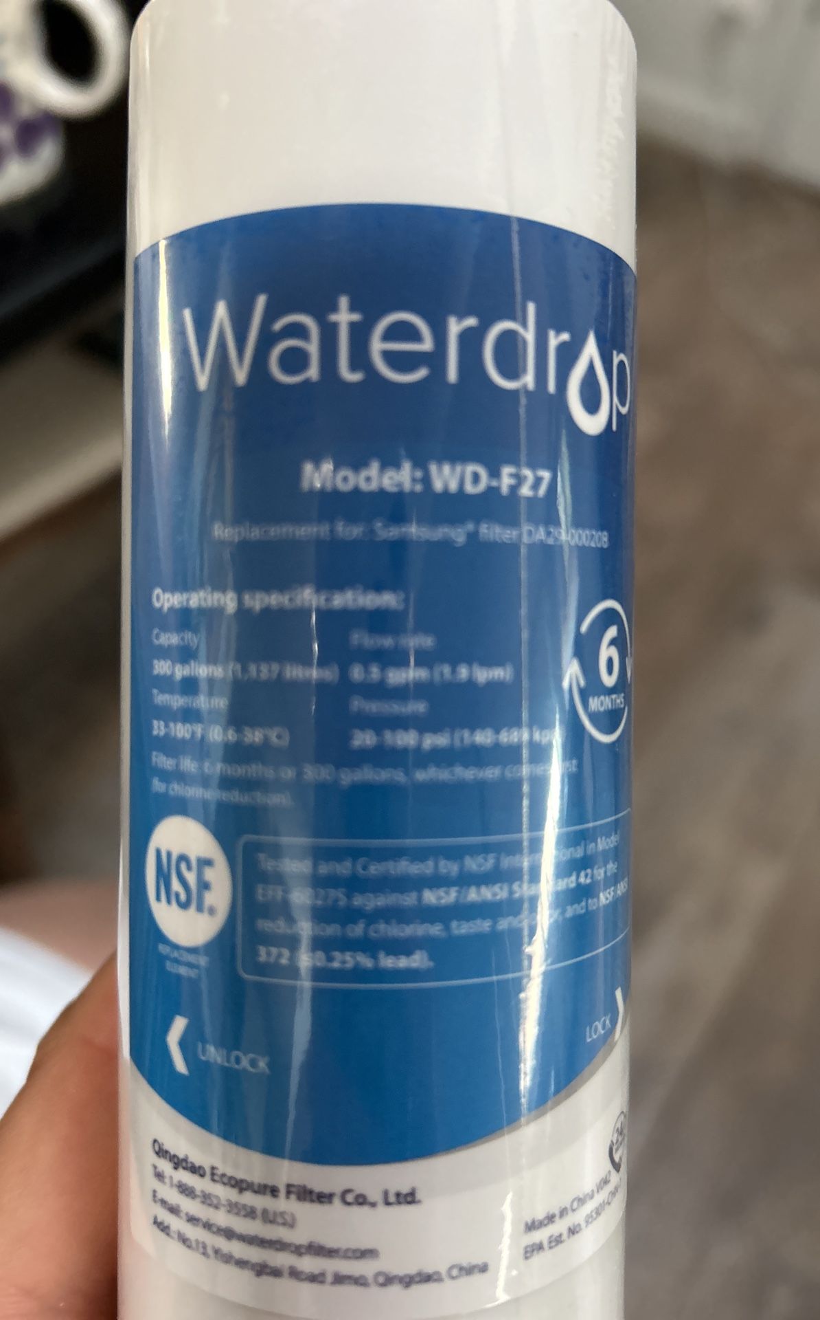 Samsung Water Filter