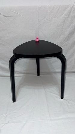 Black Wooden Stool