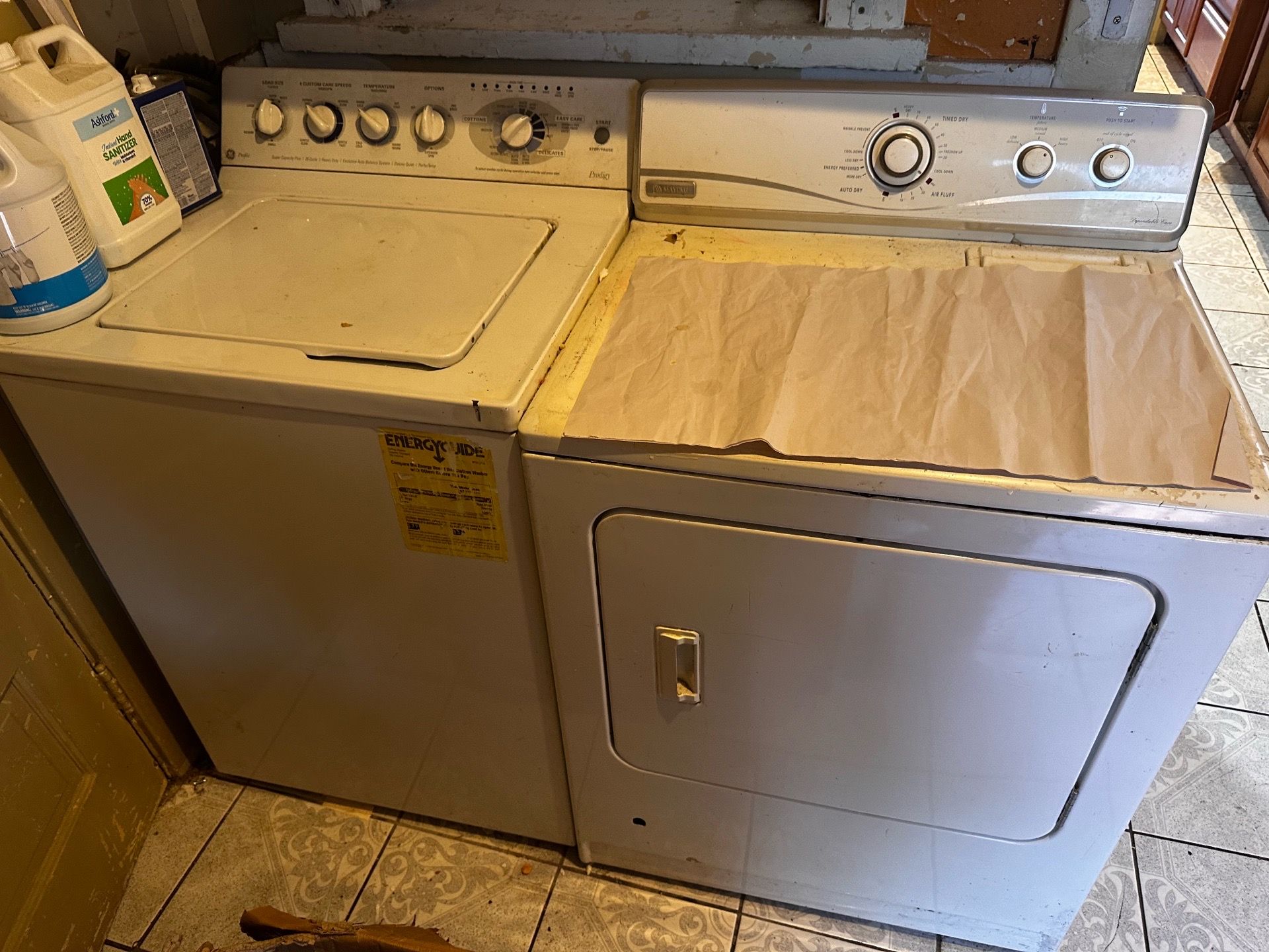 Washer and Dryer