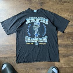 Vintage 90s Football Tshirt: Dallas Cowboys Starter Champions tee - black and blue #NFL #Cowboys Single stitch Drop shoulders