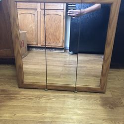 Bathroom Cabinet with Mirror