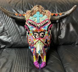 Skull- Bull Skull Decor