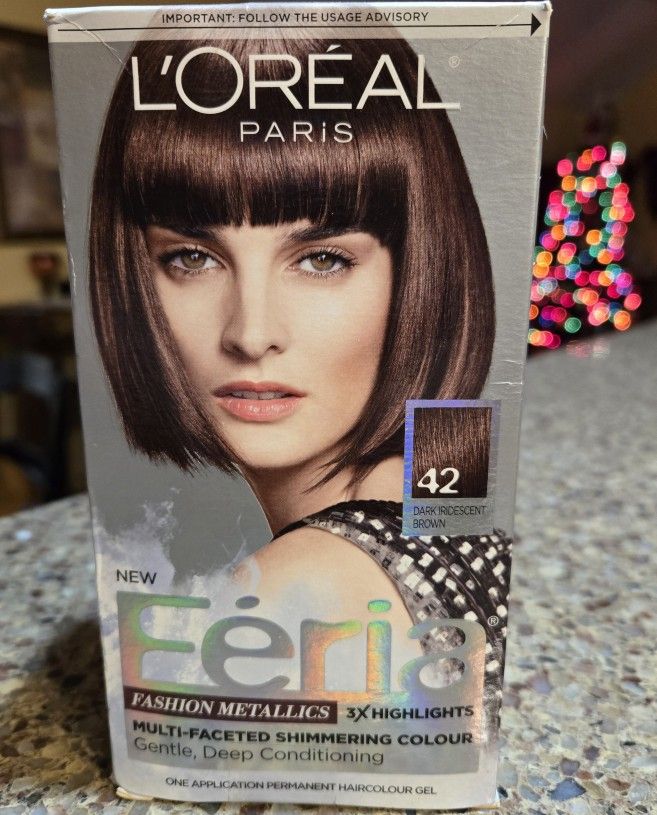 $7 EACH BRAND NEW VS & LOREAL DK BROWN HAIRCOLOR