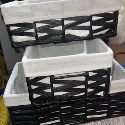 Farmhouse Storage Basket Set 