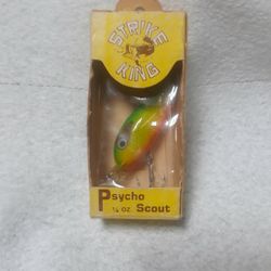 Rare EARLY STRIKE KING LURE IN ORIGINAL BOX Heddon Competition