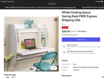 Freestanding desk