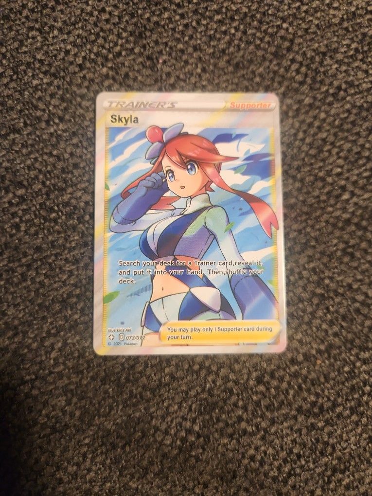 Pokémon Trainer Card Skyla