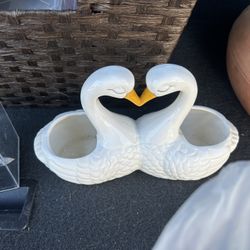 Kissing Swans