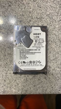1.0 Tb HGST Hard drive
