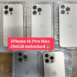 iPhone 16 Pro Max 256GB Unlocked 🔓 