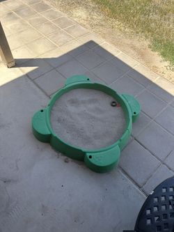 Sand Box With Some Sand Toys