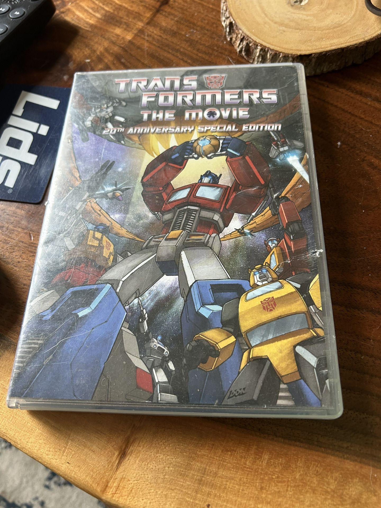 Transformers The Movie 20th Anniv DVD