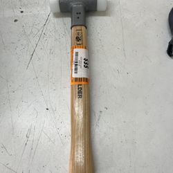 Supercraft 45 Dead Blow 1.83 lbs. Nylon Hammer with 14.17 in. Hickory Handle