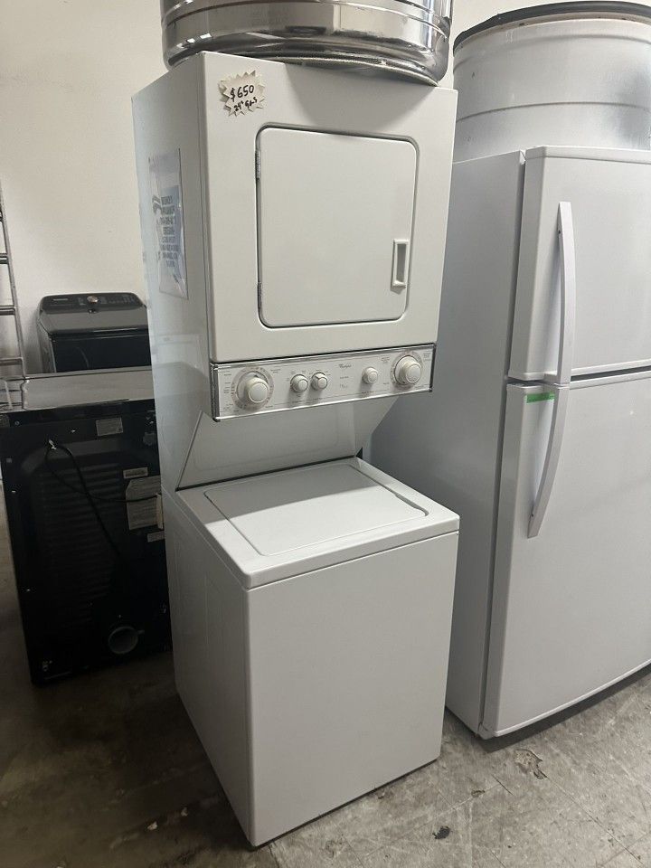 24" Stackable Whirlpool Gas