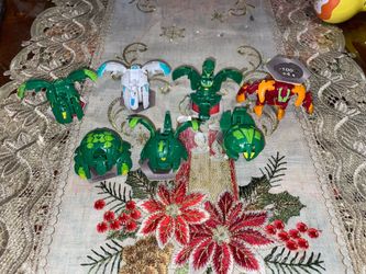 Bakugan Lot Of 7 Pieces *MAGNETS NOT INCLUDED*