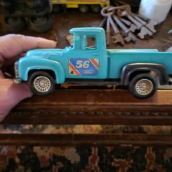 Antique '56 Ford & Pennzoil Toy Trucks