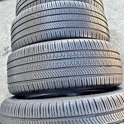 255/45r19 Pirelli Tires Cón 80% De Vida Las 4 