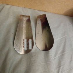 Vintage Shoe Horn Metal Shows Wear. 