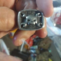 Men's Skull/Crossbones Ribg