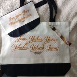 Christian Tote Bag Set