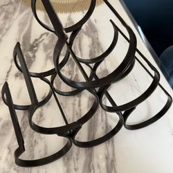 Sturdy Metal Wine Rack