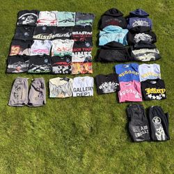 HUGE LOT** Hellstar Sp5der Dior LV Gallery Etc. Need Gone All Sizes Throwing Deals