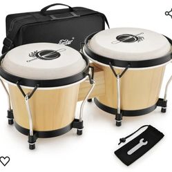 Eastar Bongo Drums, 6" And 7"