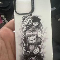 Anime iPhone 12 Case One Piece Luffy Zoro