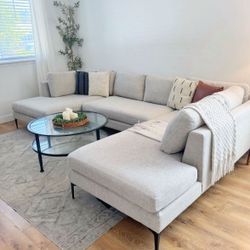 Double Chaise (3pc) Couch 