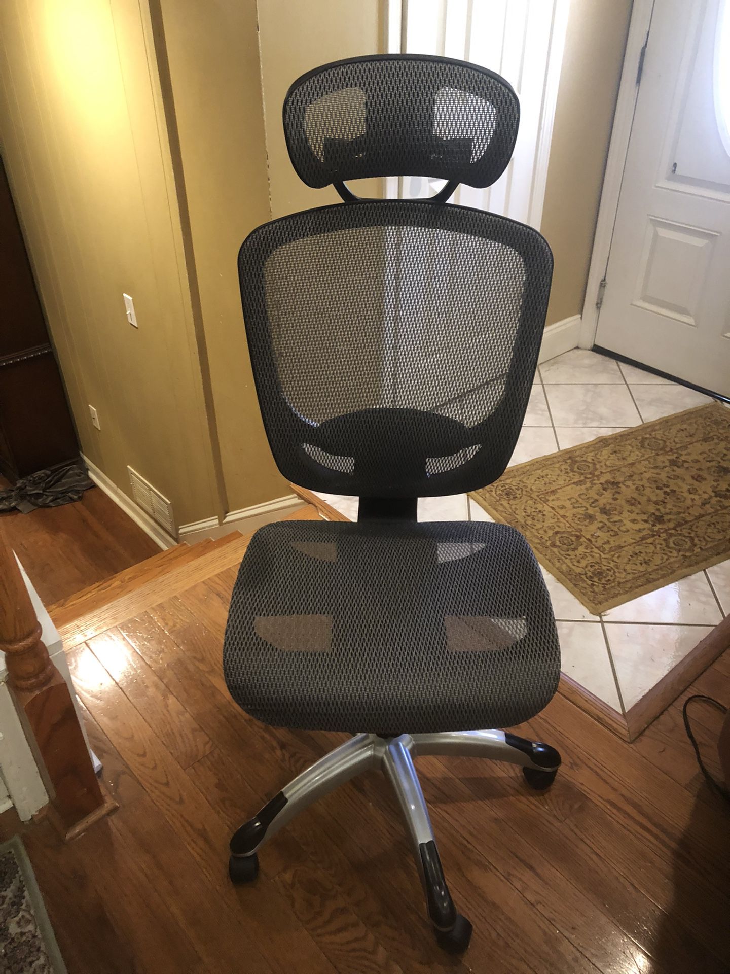 Grey color office  chair