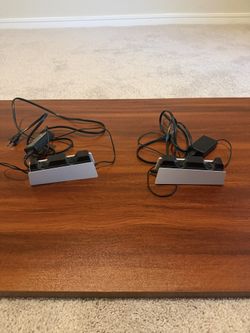 Official Sony DualSense Charging Station for PS5 - Pair, Both with Power Adapters