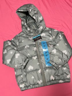 Kids Hooded Puffer Jacket 4T