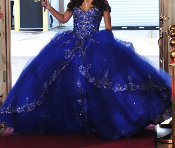 Royal Blue Quince Dress
