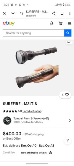 Sure Fire Tactical Flashlight 