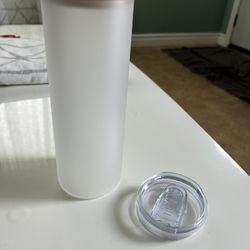 25 Oz. Frosted Glass Tumblers 