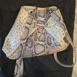 Python Leather Bag 
