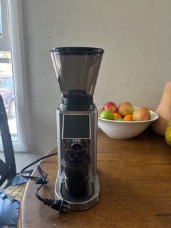 Tuni G1 Conical Burr Coffee Grinder with 48 Grind Settings, Silver